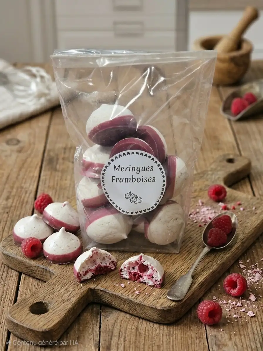 Meringue framboise