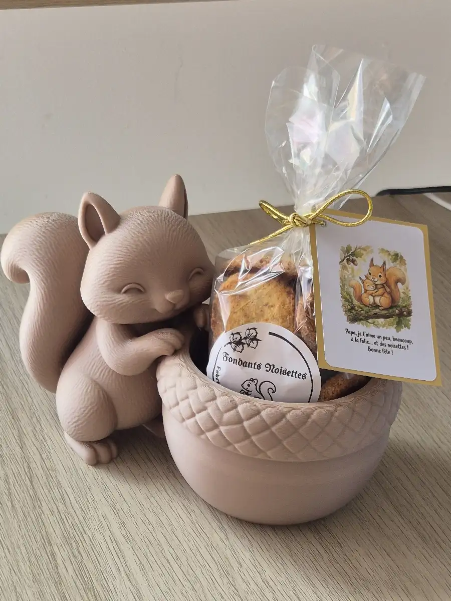 Fête des pères biscuits noisettes